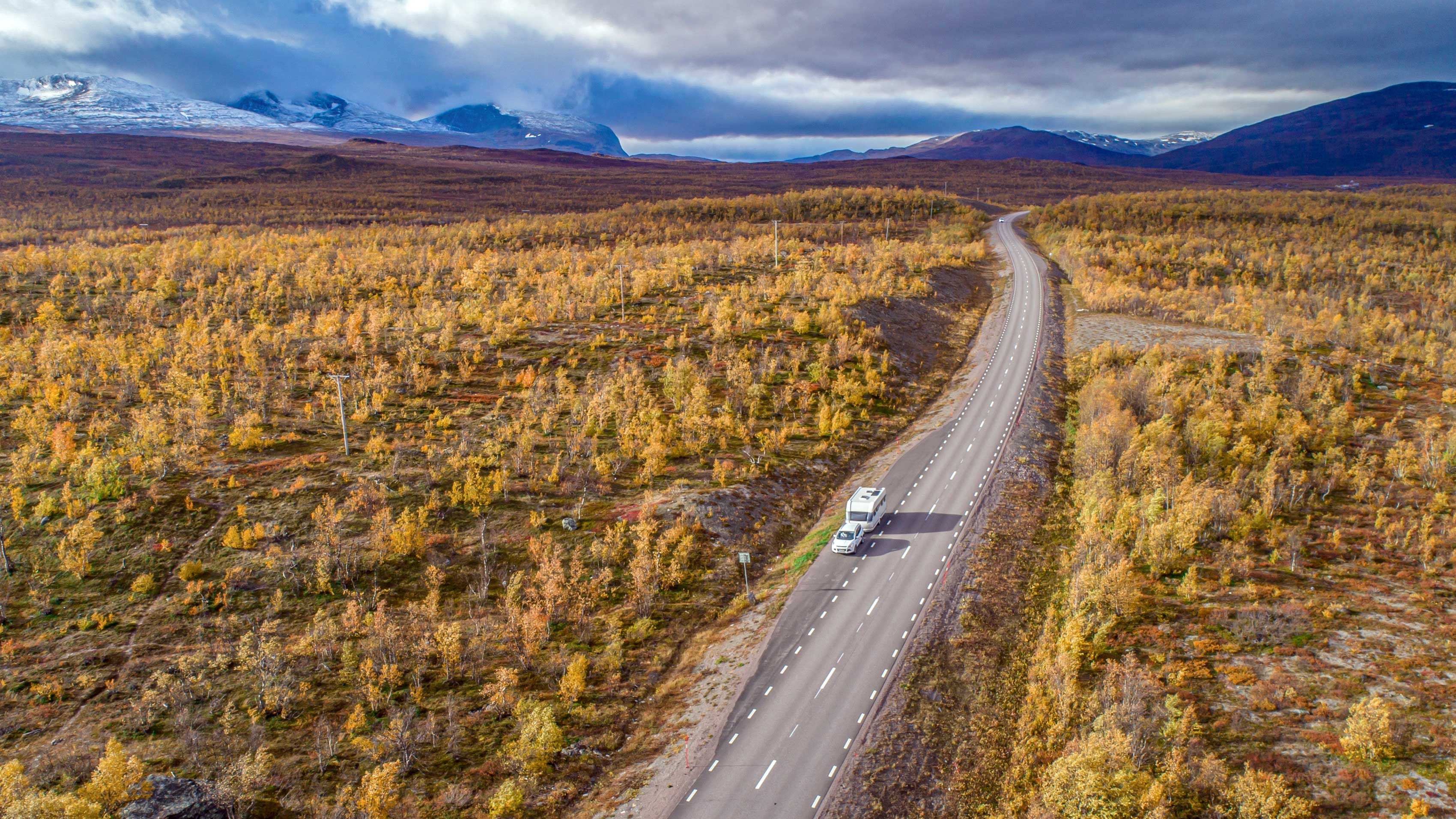 Swedish Lapland - Camping in Sweden
